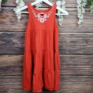 Carter's Orange Tiered Dress